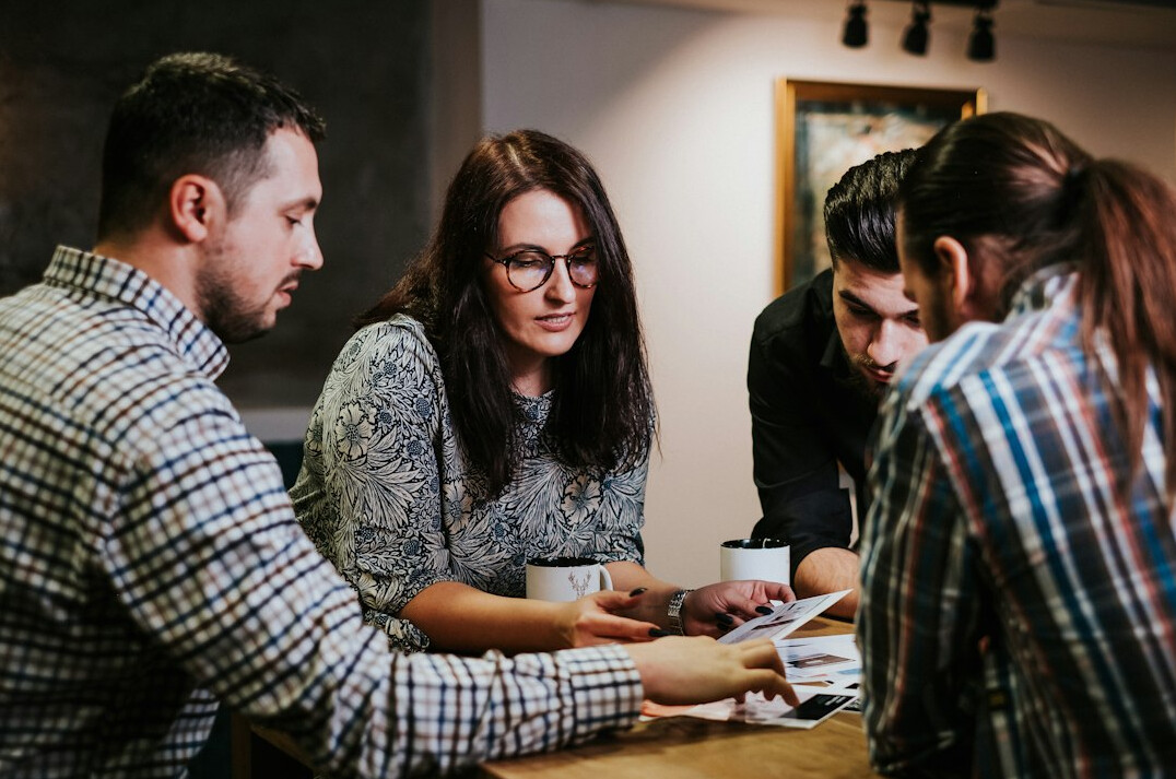diverse team brainstorming